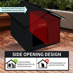 Rest-Eazzzy insulation detail highlighting body-heat warmth in outdoor shelter.