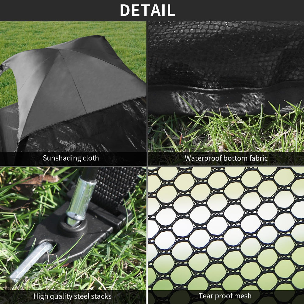 Rest-Eazzzy cat tent mosquito shade protects pets outdoors