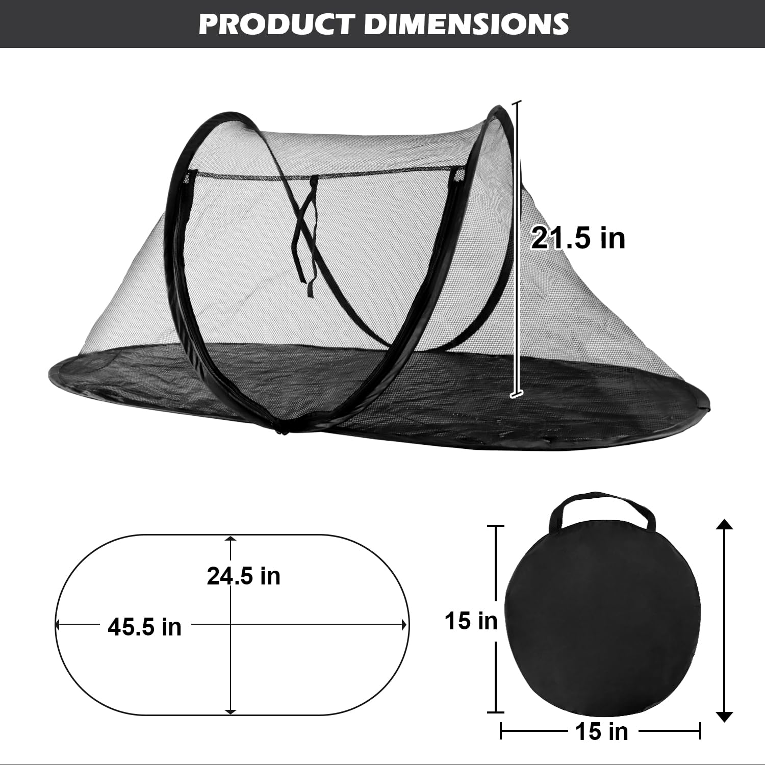 Rest-Eazzzy cat tent outdoor large-space interior accommodates multiple small pets.