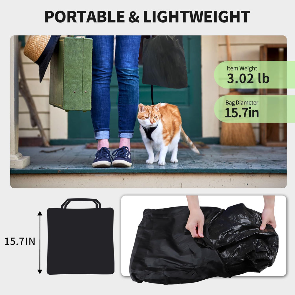 Rest-Eazzzy cat tent 21.5 inch zipper door for easy access