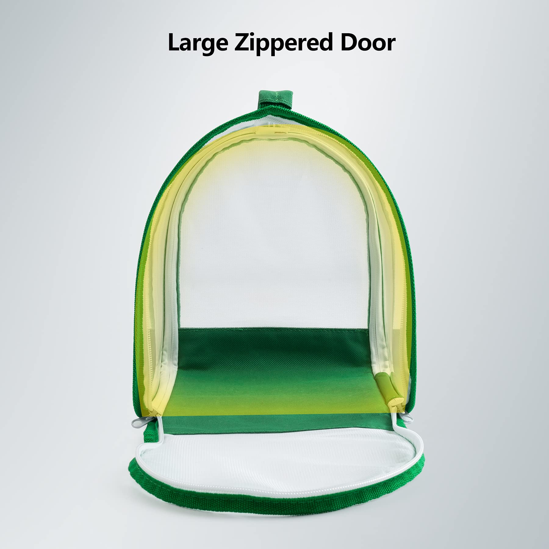 RESTCLOUD bug terrarium with zippered door provides easy access for feeding and maintenance