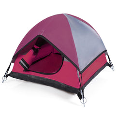 RESTCLOUD cat tent entrance with side zip for easy access