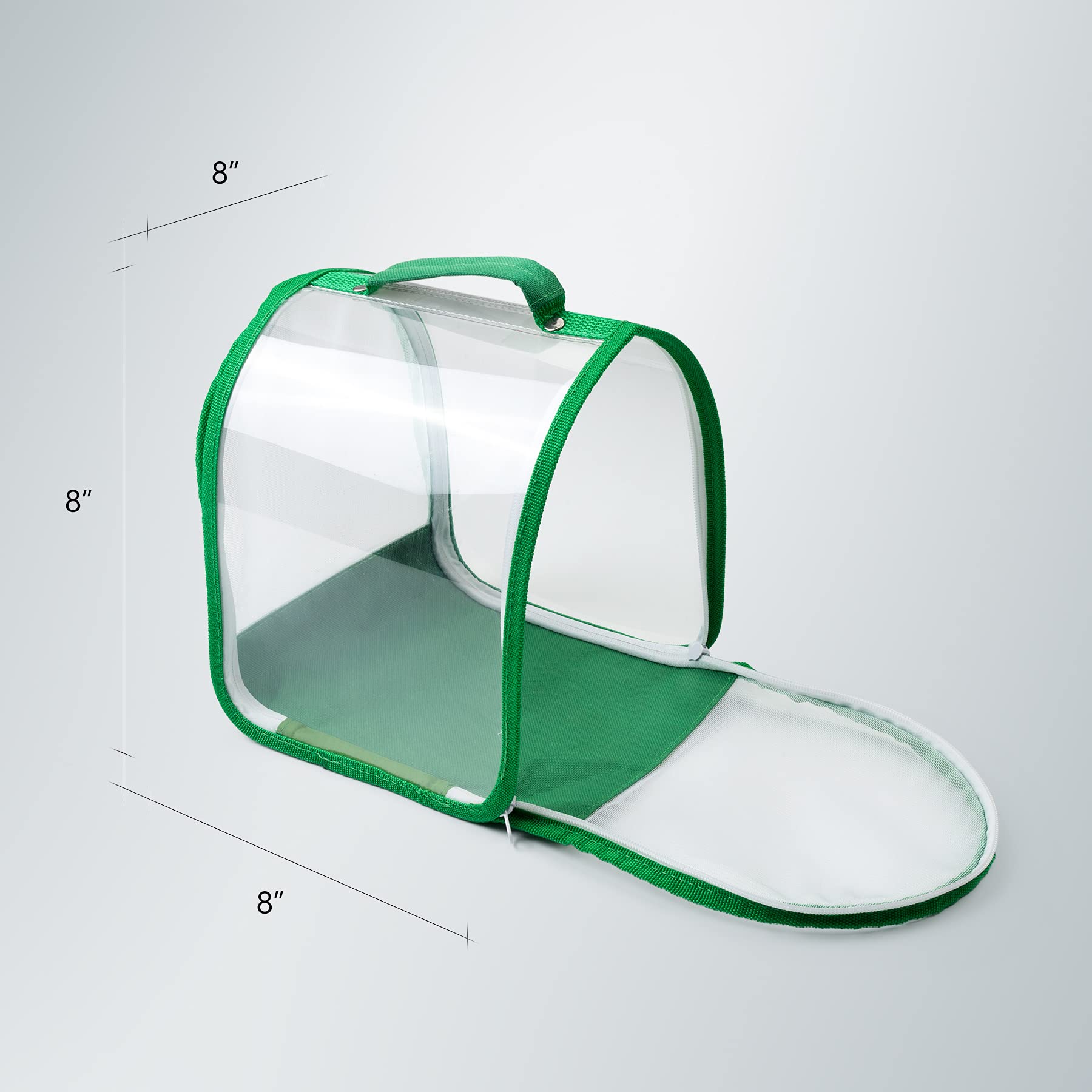 RESTCLOUD collapsible caterpillar cage top view for portable observation anywhere