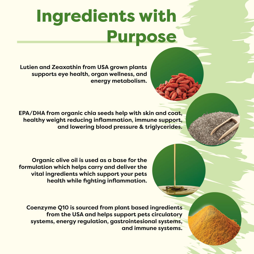 RestoraPet dog and cat liquid multivitamin shown in use for daily pet wellness.