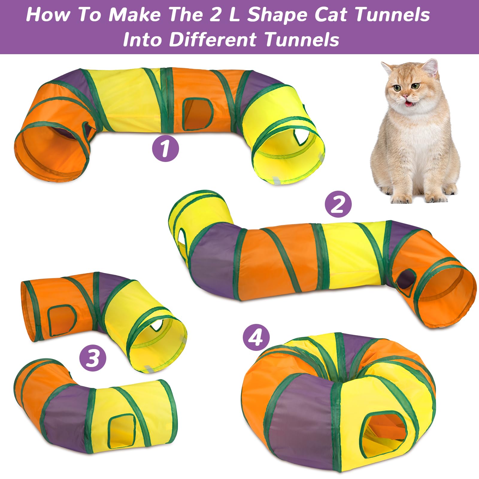 Retro Shaw spring tubes add tumbling elements for active exploration