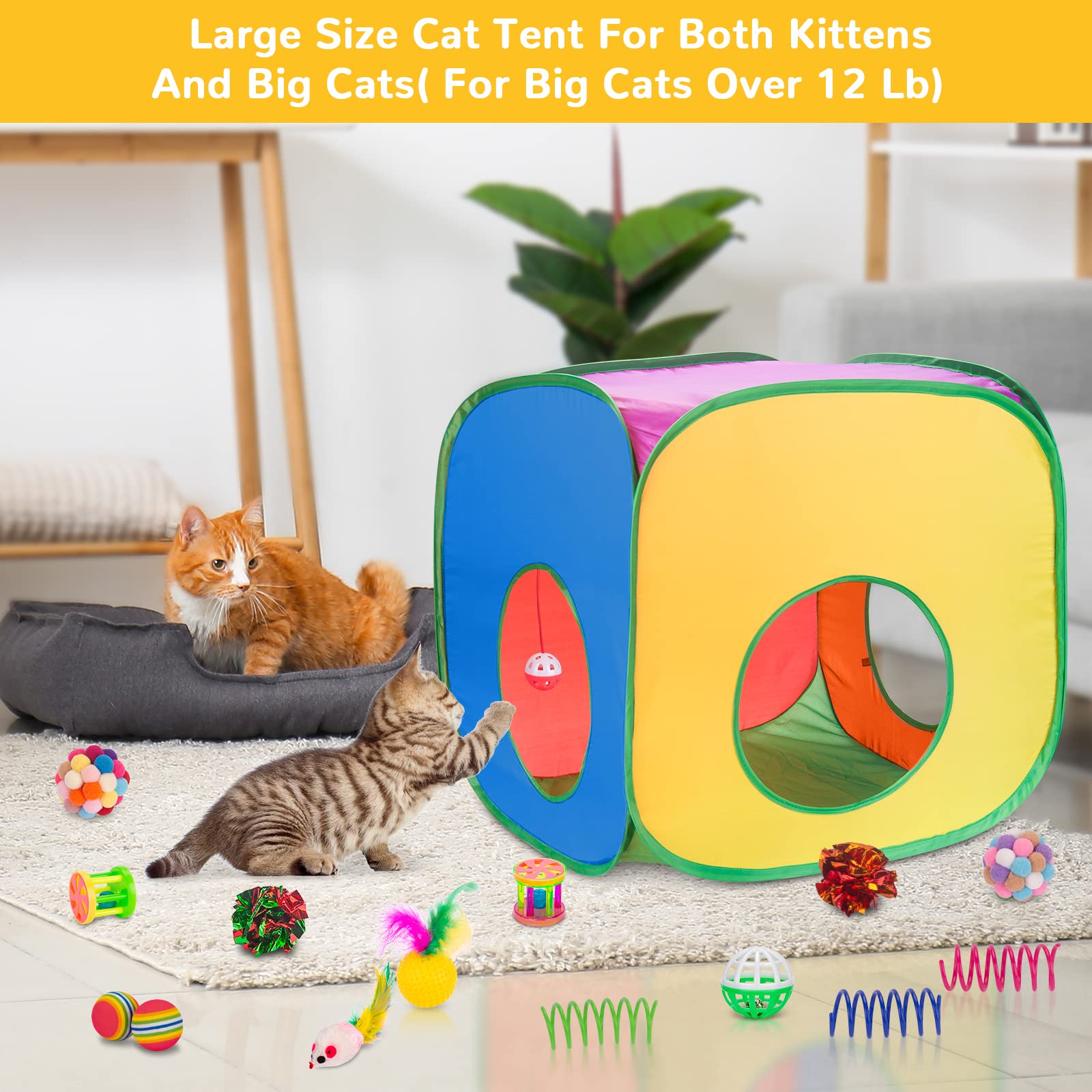 Retro Shaw collapsible tunnel for portable indoor play
