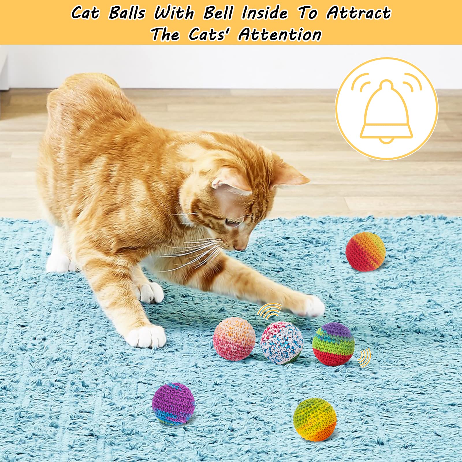 Retro Shaw cat toys handmade yarn designed to resist unraveling.