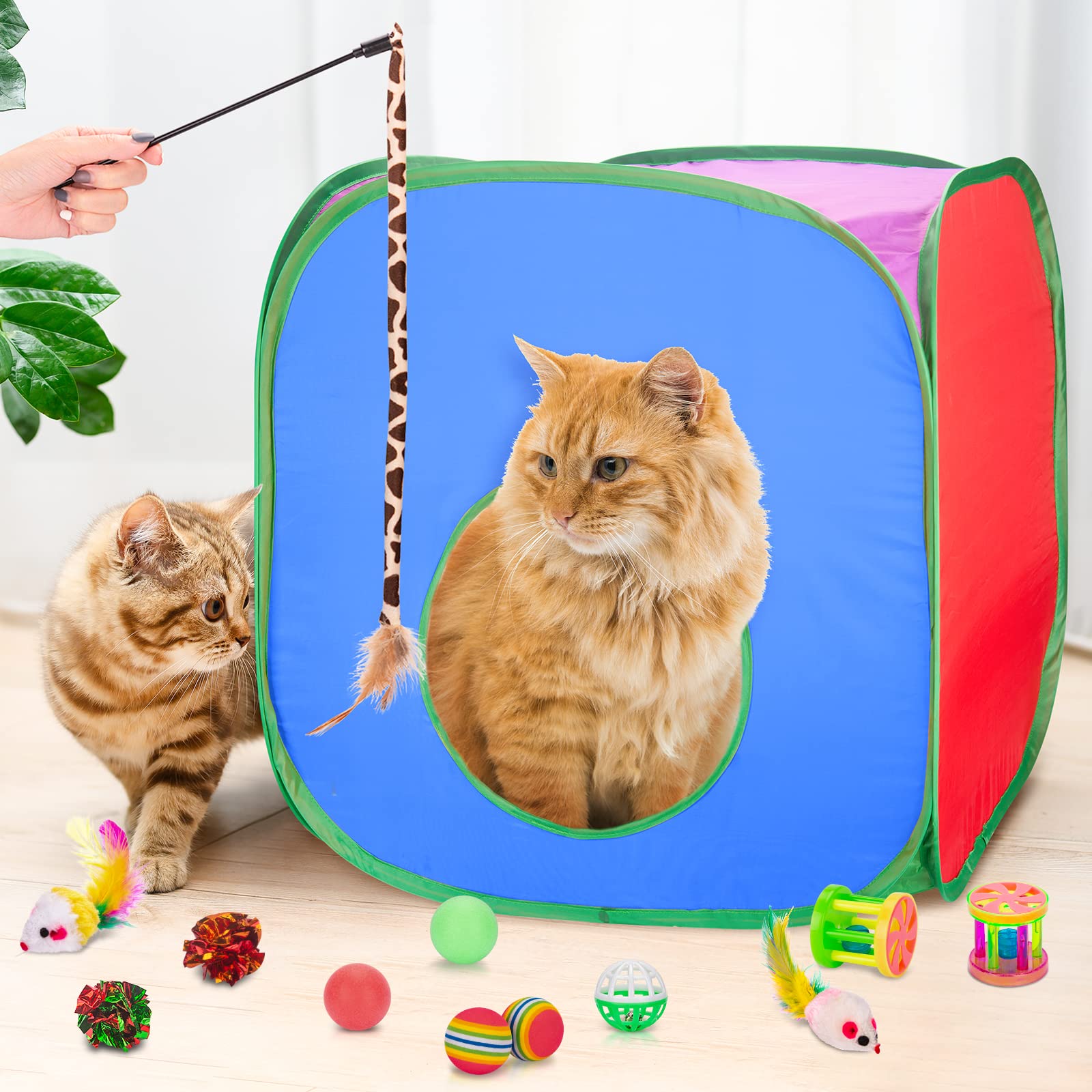 Retro Shaw jingle bell balls engage playful batting and sound