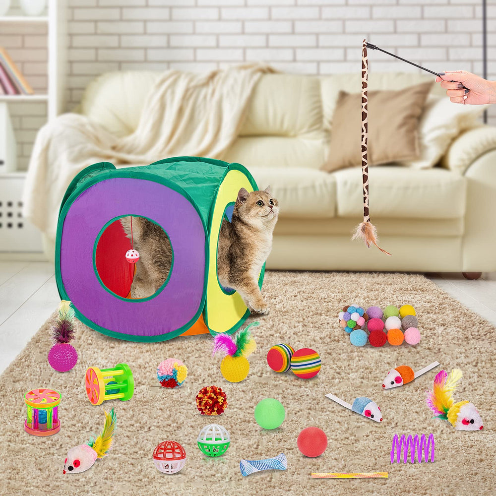 Retro Shaw jingle bell balls for sensory cue and chase