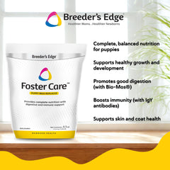 Revival Breeder Edge Foster Care powder being mixed for quick, easy-to-prepare meals.