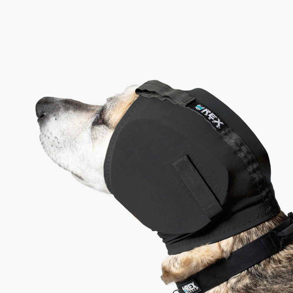 Rex Specs Ear Pro hood-design emphasizes evenly distributed pressure and comfort.