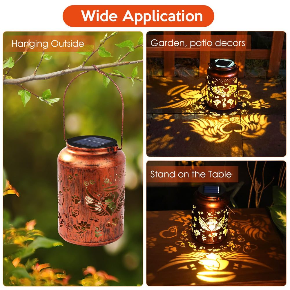 ReyeeInc gentle dusk-to-dawn light adds comforting memory in yard or cemetery