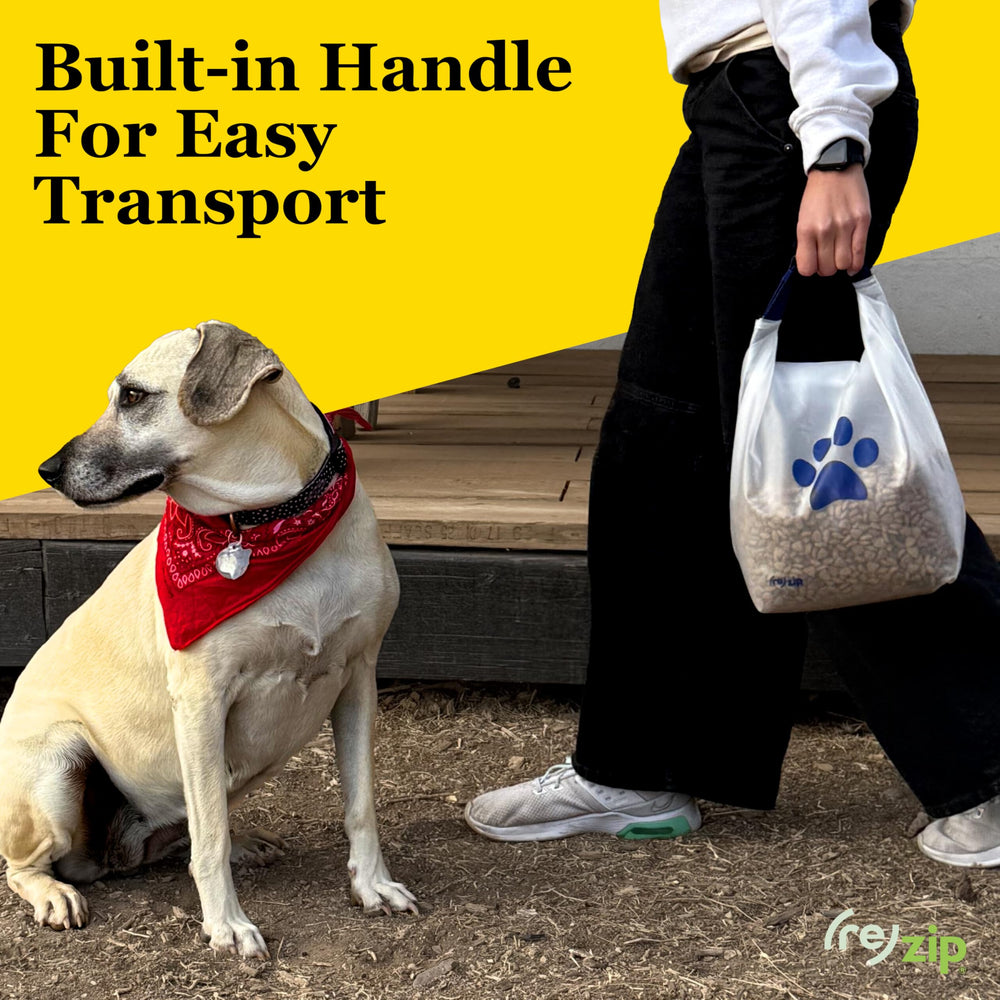 rezip bag supports camping and road trips with secure seal and easy transport.