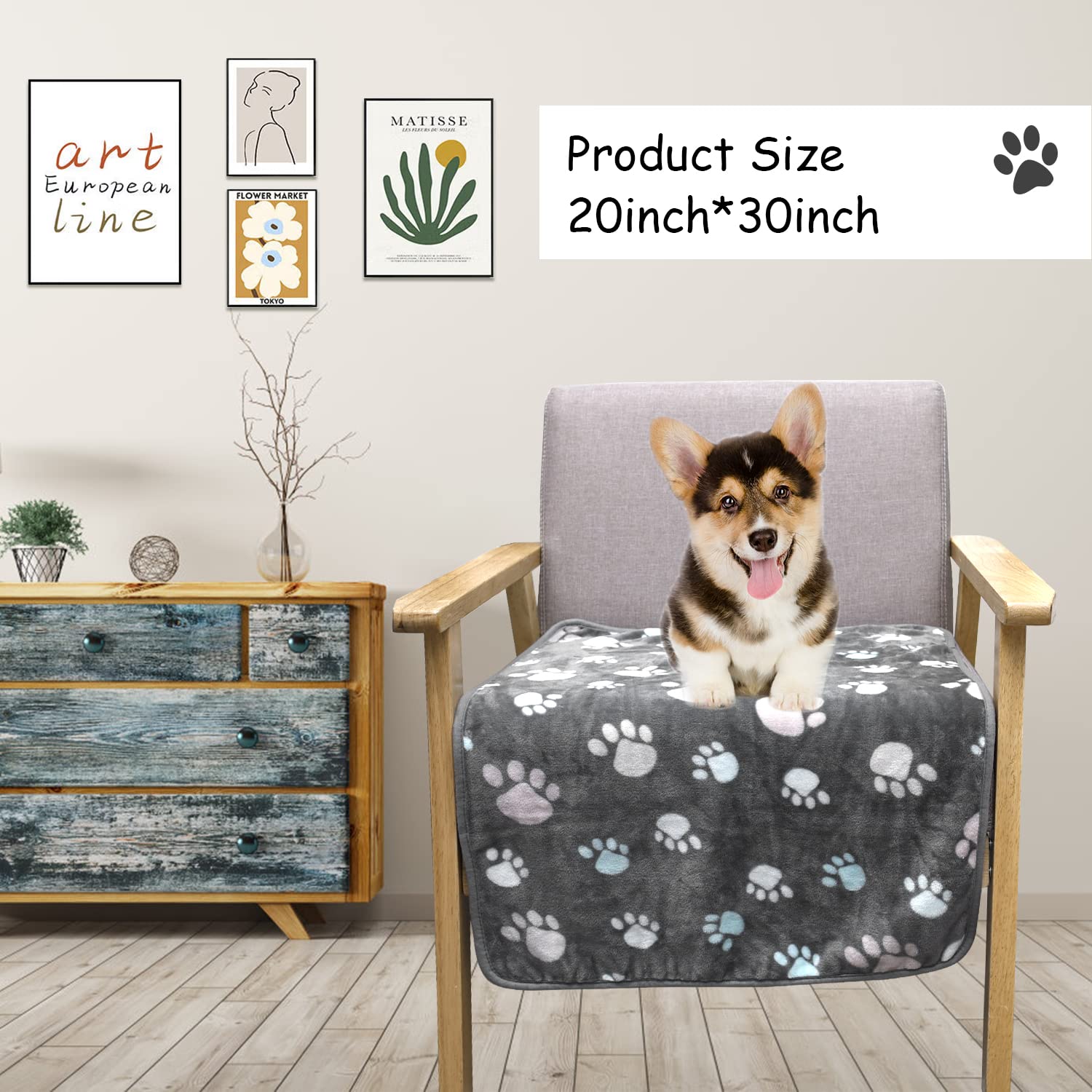 Rezutan anti-pill fade grey blanket maintains color after washes