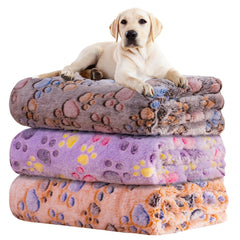 Rezutan dog blanket soft fluffy tan close-up for cozy warmth and skin comfort.