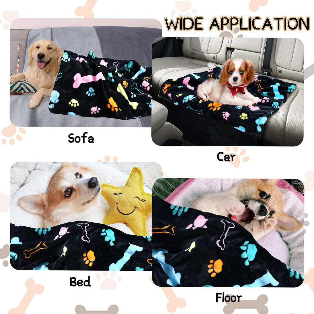 Rezutan dog blanket travel-use scene illustrates versatile indoor-outdoor use
