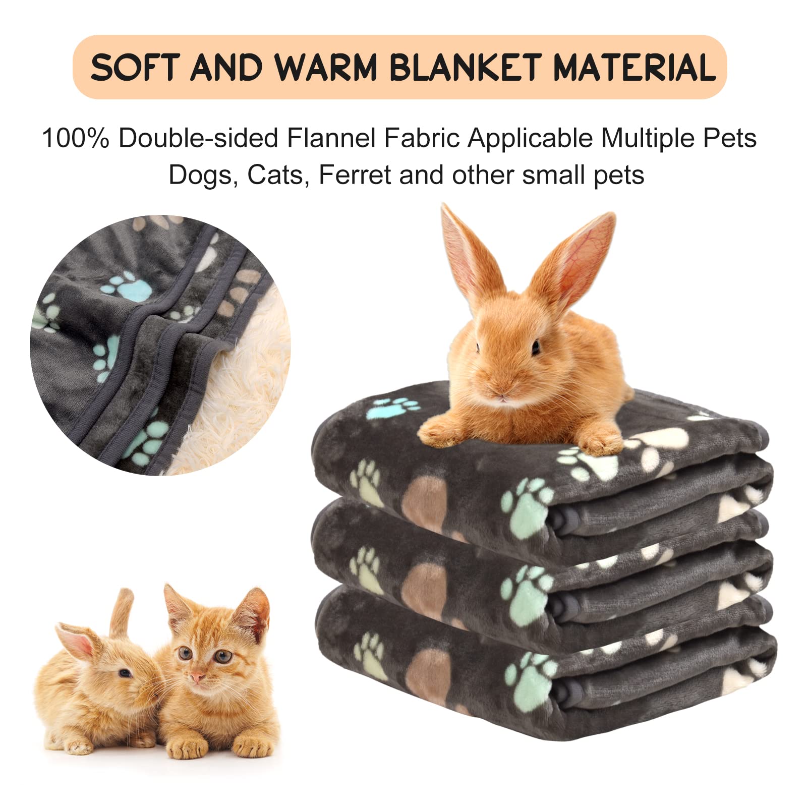 Rezutan machine-wash care grey blanket simplifies cleaning and maintenance