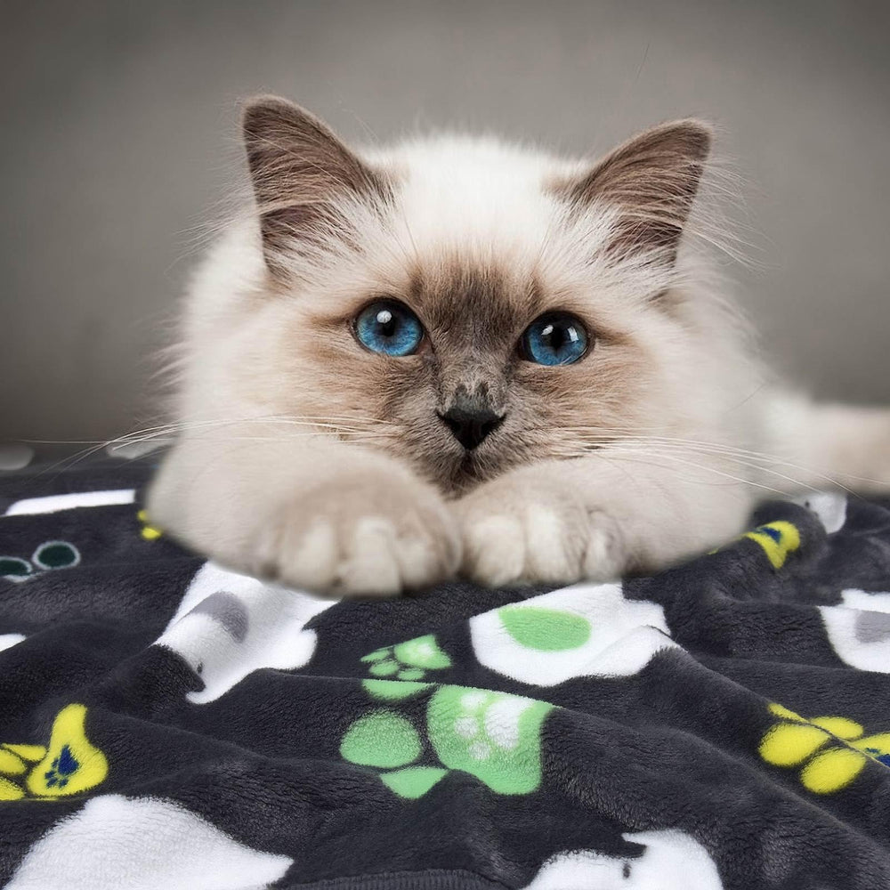 Rezutan manta para jaula o cama, mantiene a la mascota envuelta y tranquila.