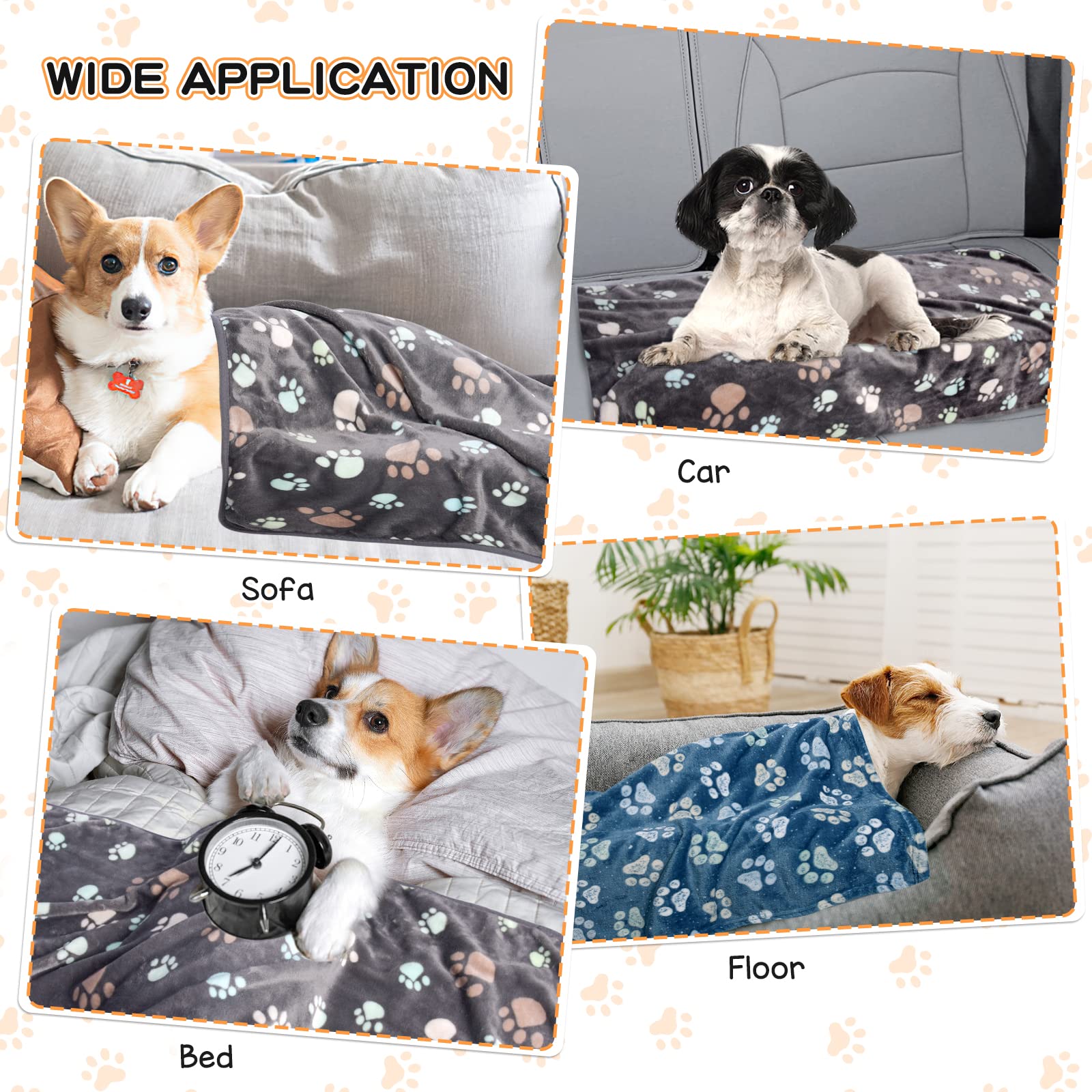 Rezutan blanket beside crate shows easy travel warmth for pets