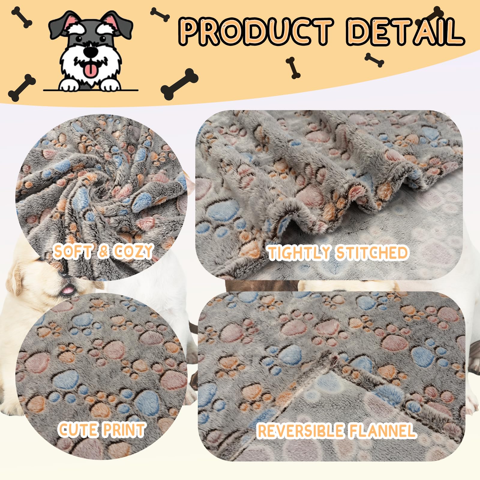 Rezutan soft flannel blanket close-up highlights durable, fade-resistant fabric for daily use.