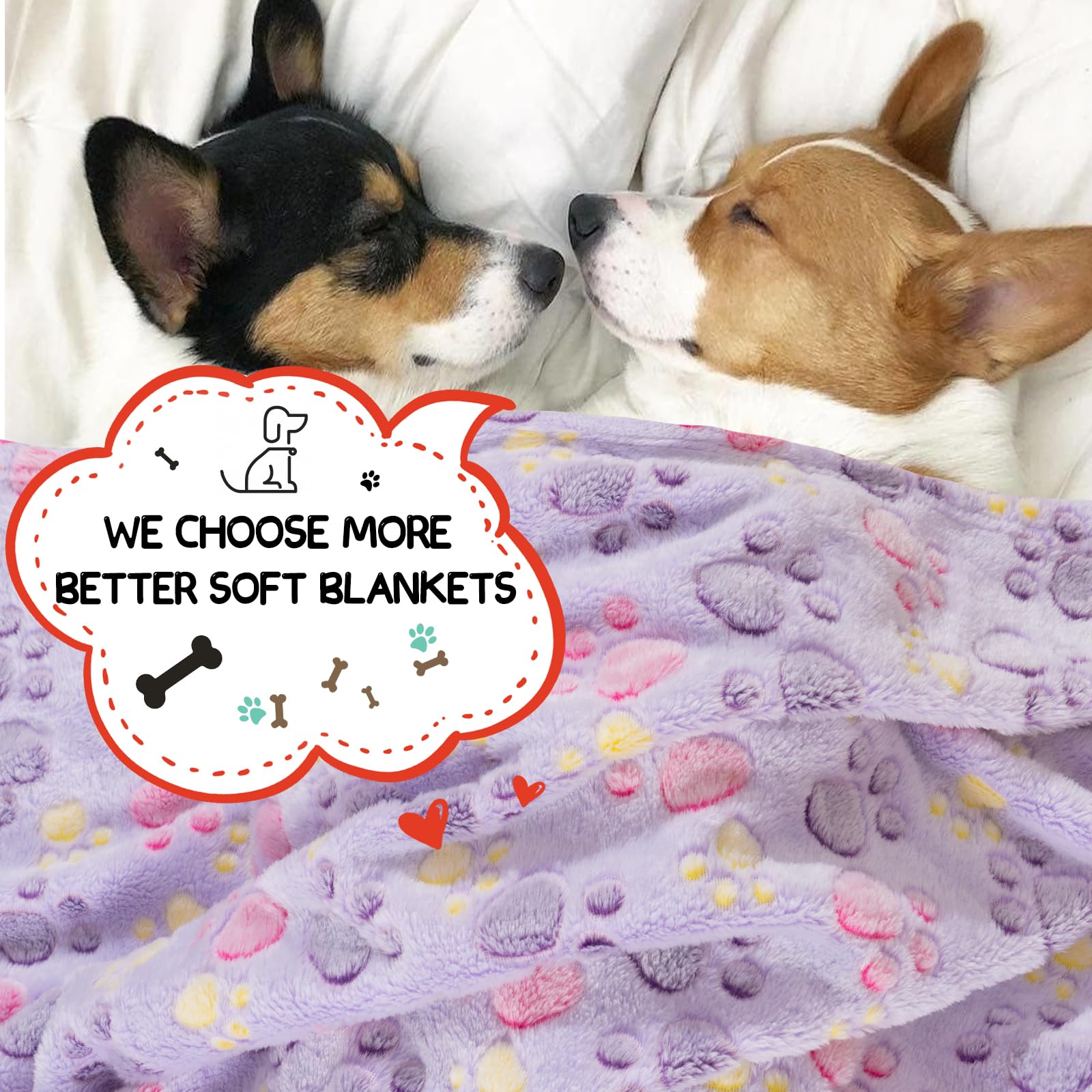 Rezutan three-pack blankets offer versatile warmth for pets