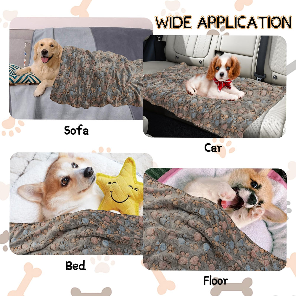 Rezutan travel-friendly blanket in car seat shows on-the-go comfort for pets.