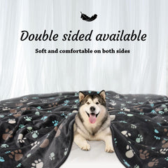Rezutan Upgraded Dog Blanket car-seat usage demonstrates versatile indoor-outdoor comfort.