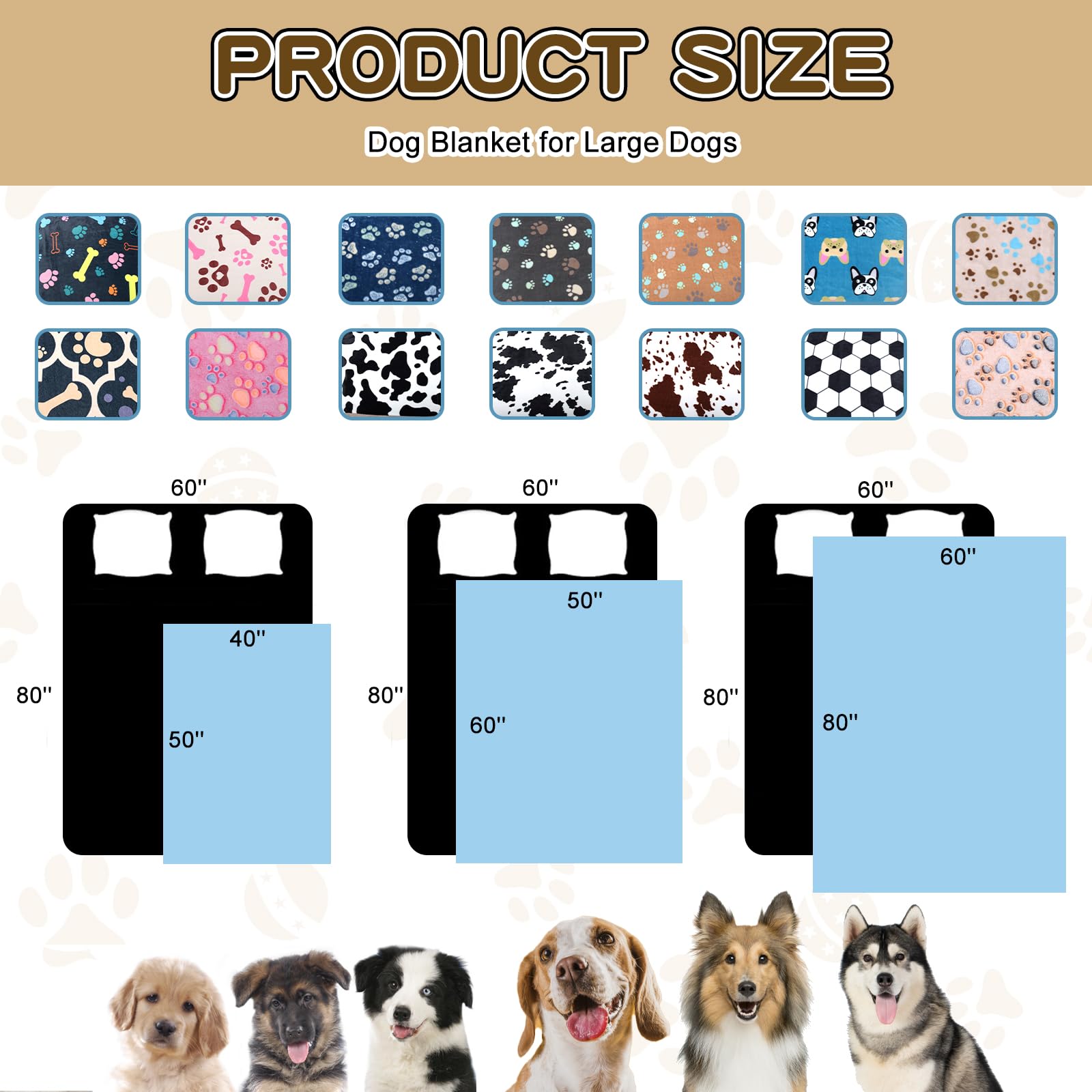 Rezutan Upgraded Dog Blanket vacuum-packaged for safe transit.