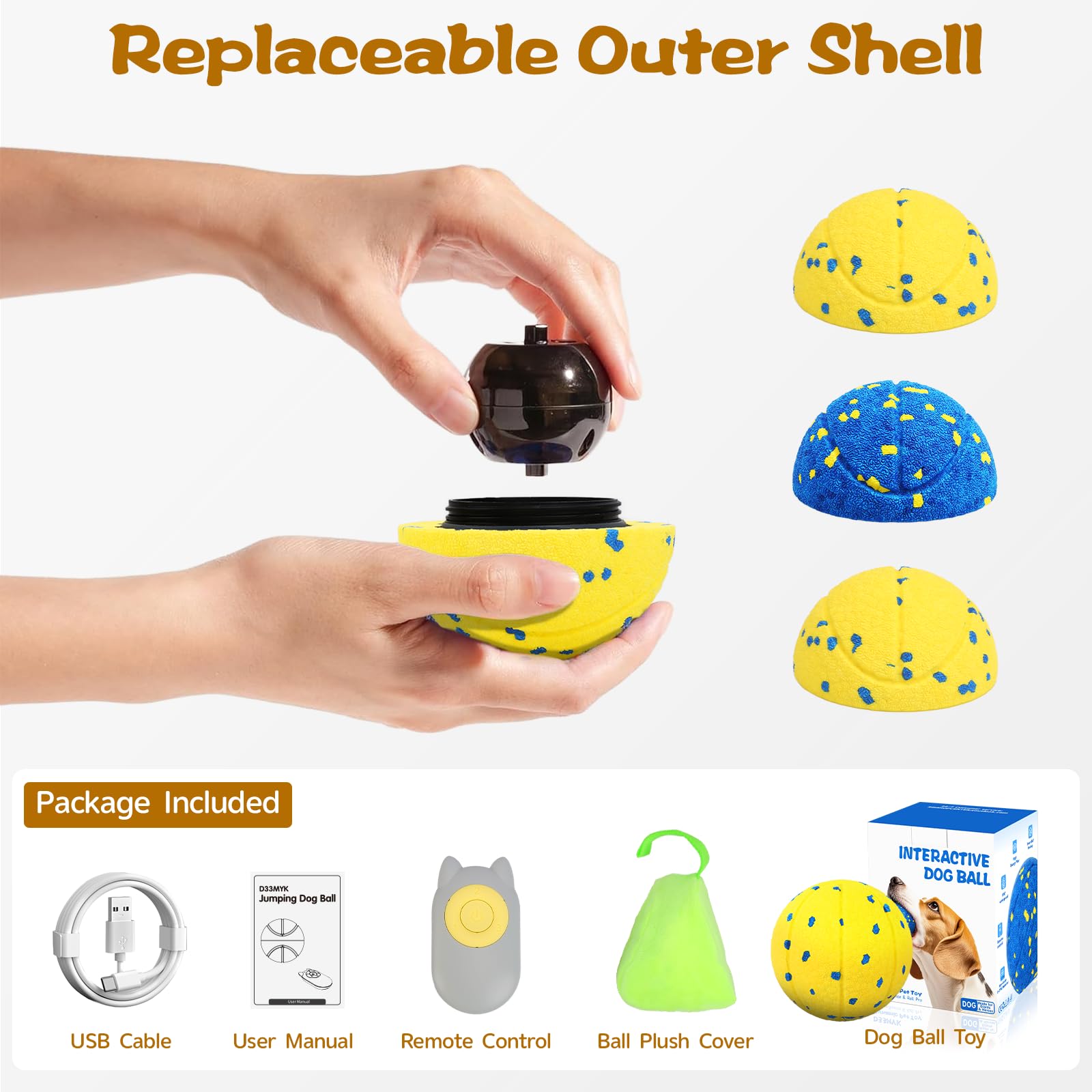 RGISHOP ball auto-sensing mode sparks curiosity during play