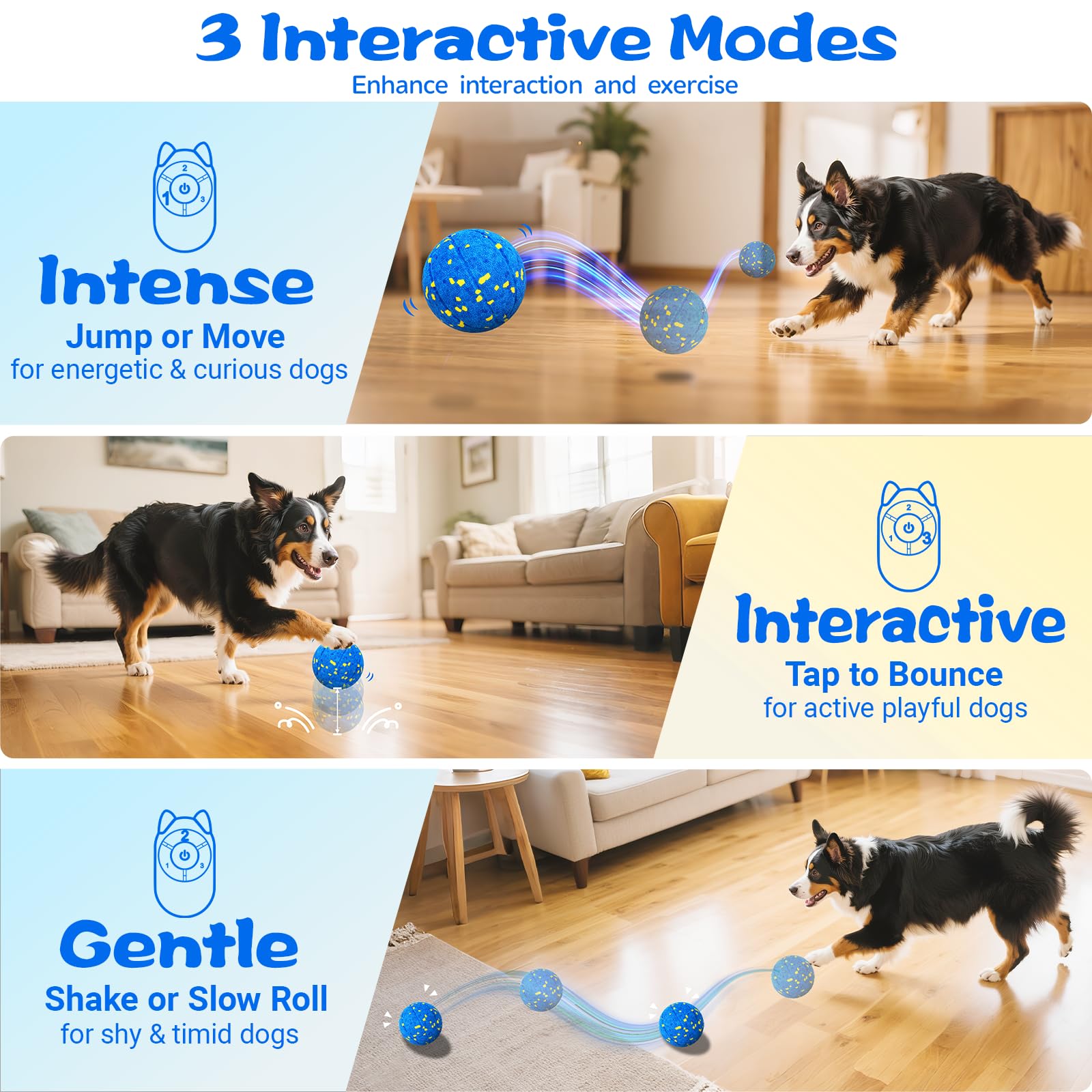 RGISHOP e-TPU durable shell withstands aggressive chewers during active play.