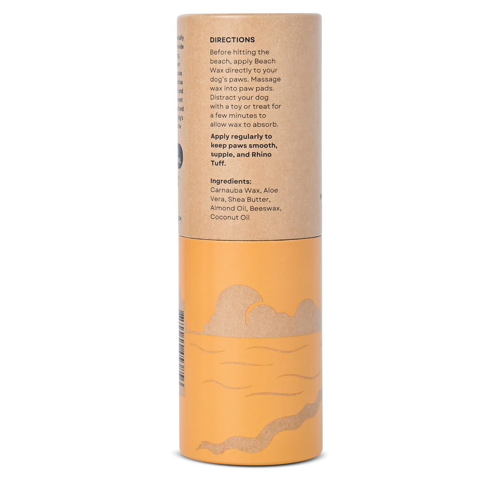 Rhino Wax easy-application with applicator saves time at the shore.