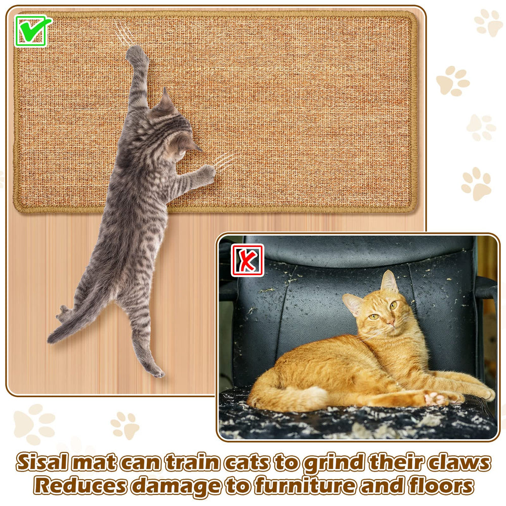 Riakrum scratch pad anti-slip back keeps it steady during play.