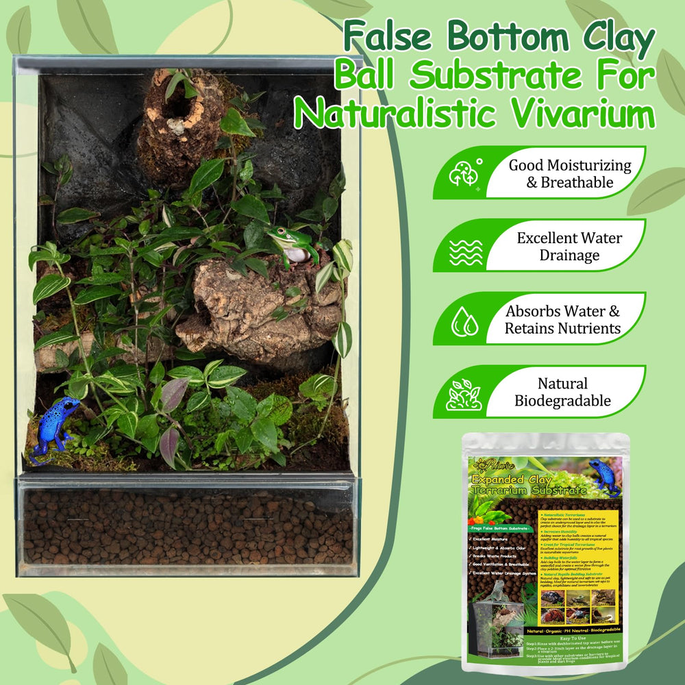 Riare drainage layer enhances bioactive aquarium water flow and filtration.