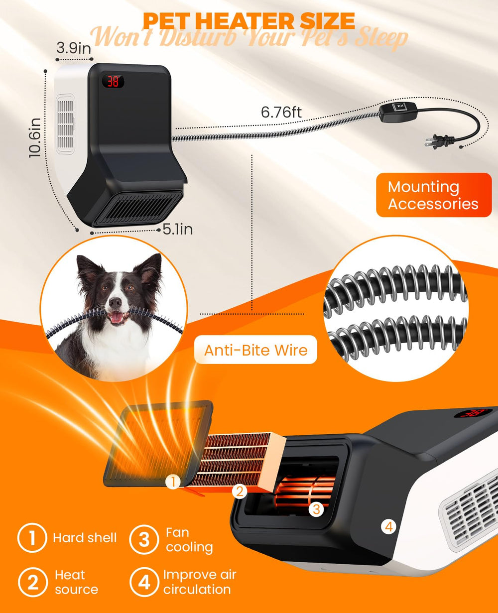 Ribgwo removable hair guard aids cleaning in dusty outdoor spaces