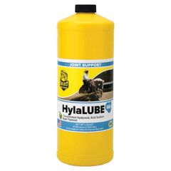 RichDel HylaLube concentrate bottle pour supports pet joint comfort and mobility during activity