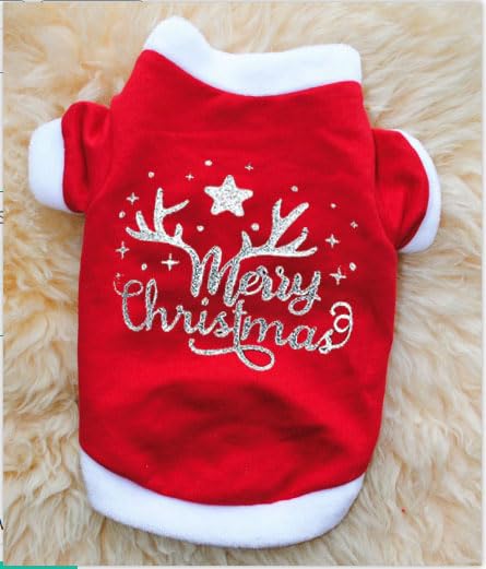 Richylahh dog winter sweater in soft fleece keeps pets cozy.