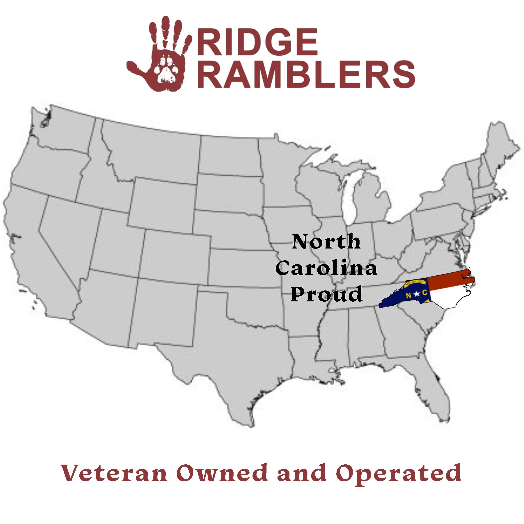 Ridge Ramblers ID tag ring prevents tangling during daily walks.