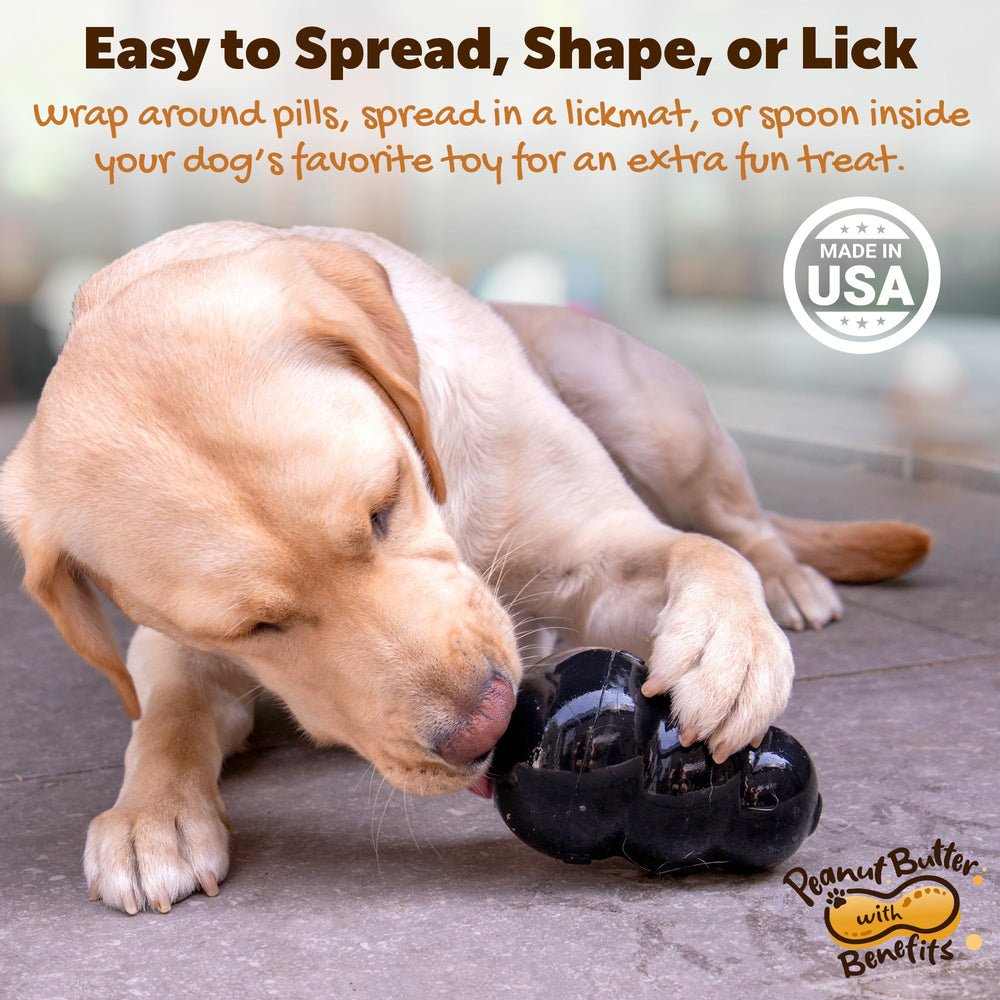 Riley's dog travel snack ready for stress-prone days and journeys.