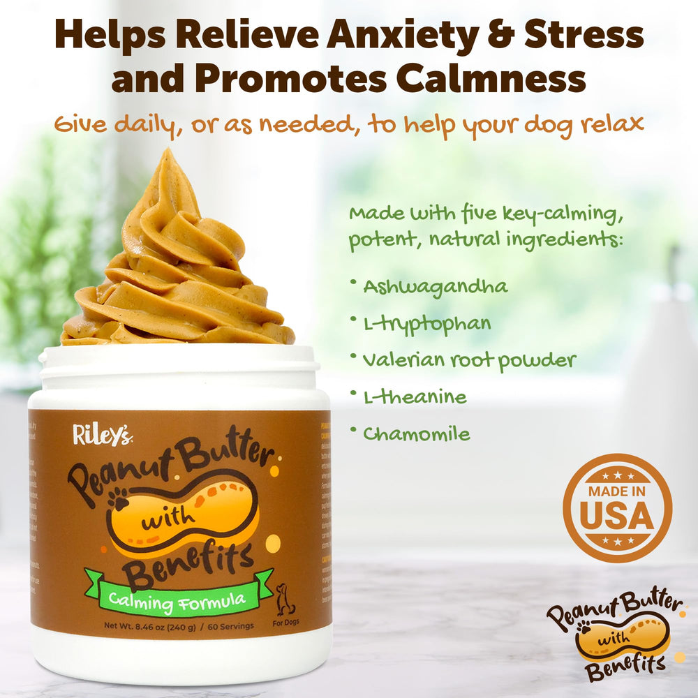 Riley's USA-made small-batches label emphasizes safety and freshness.