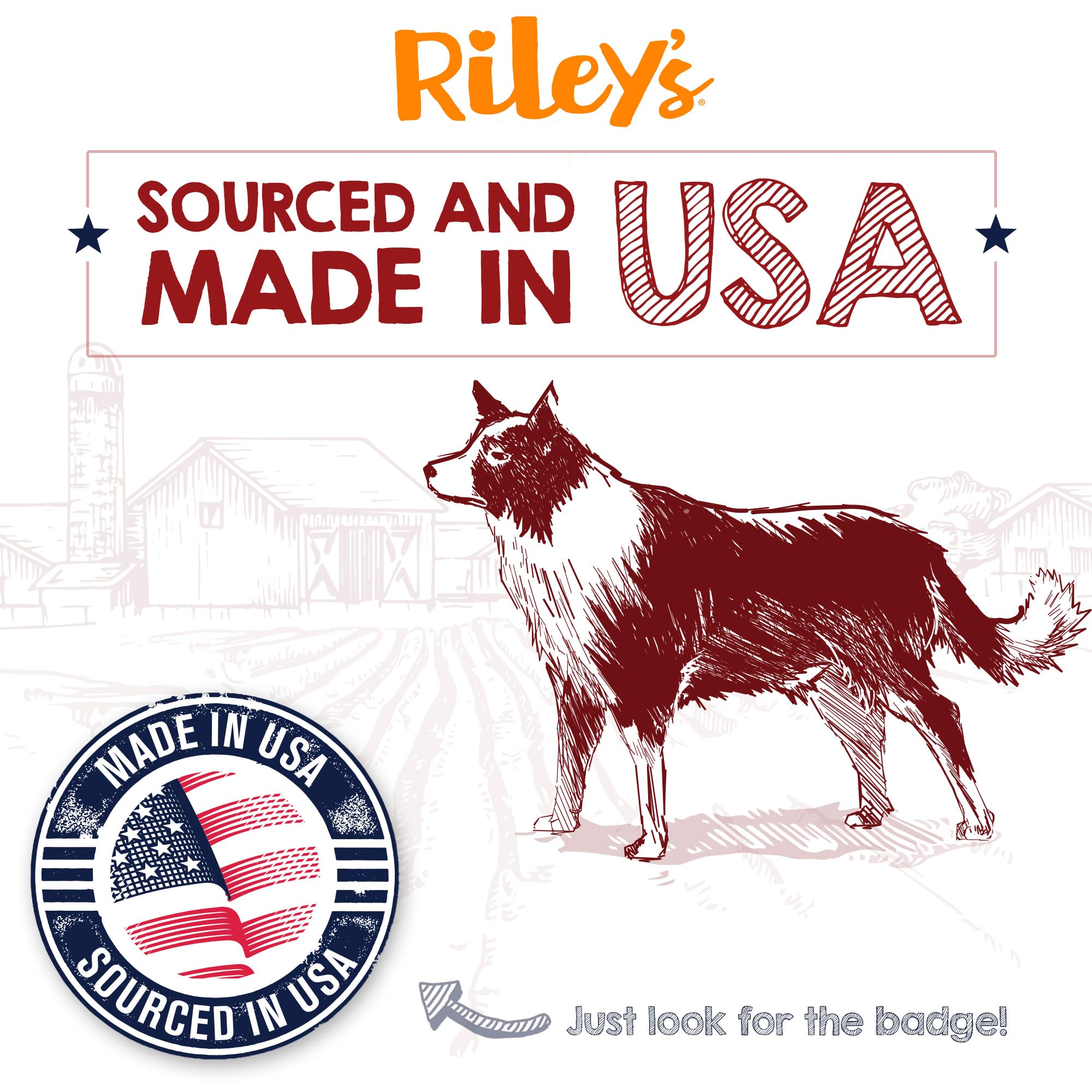 Riley's Steer Bully Sticks easily-digestible chew for small to medium dogs.