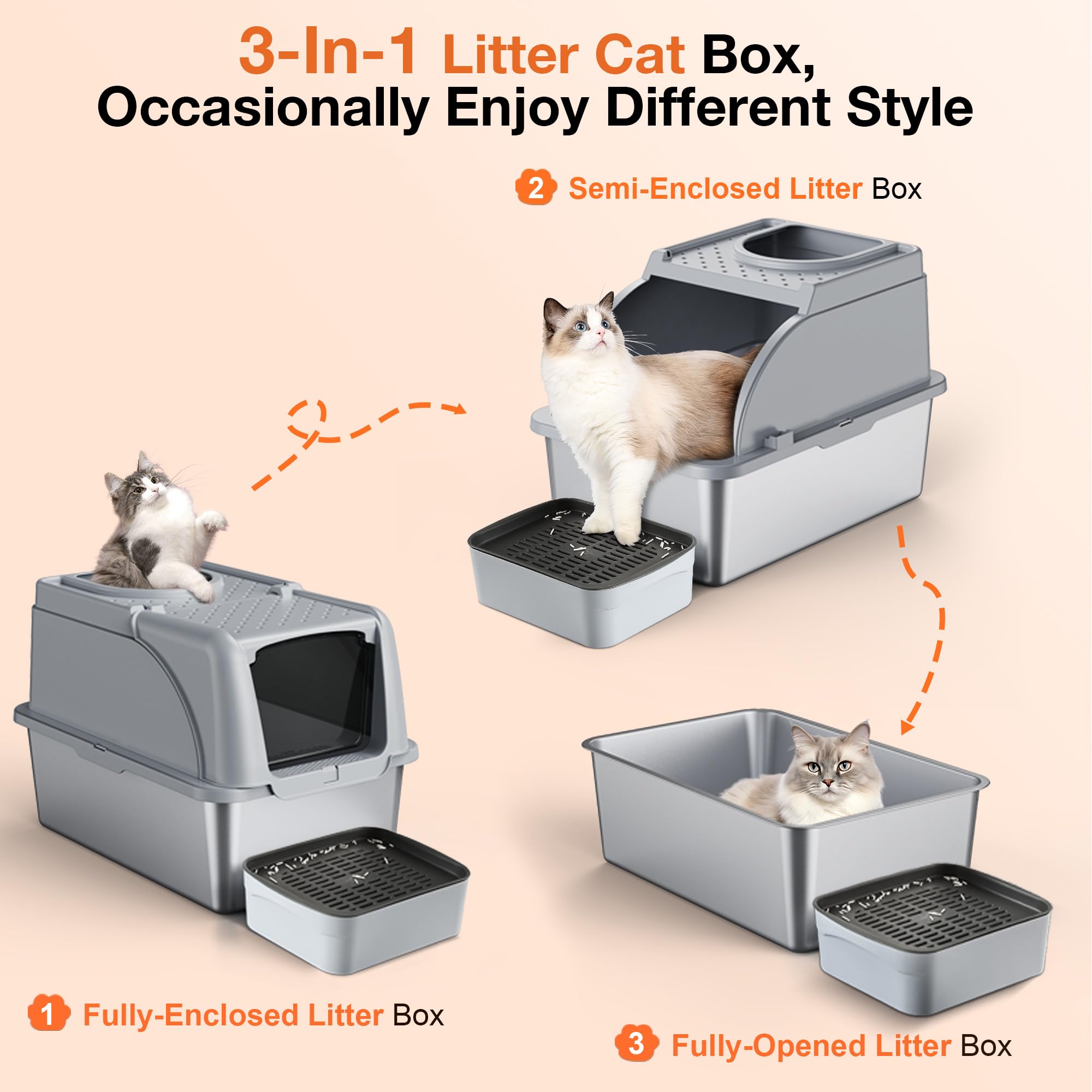 Rilvva flip-door cleaning demonstrates easy maintenance