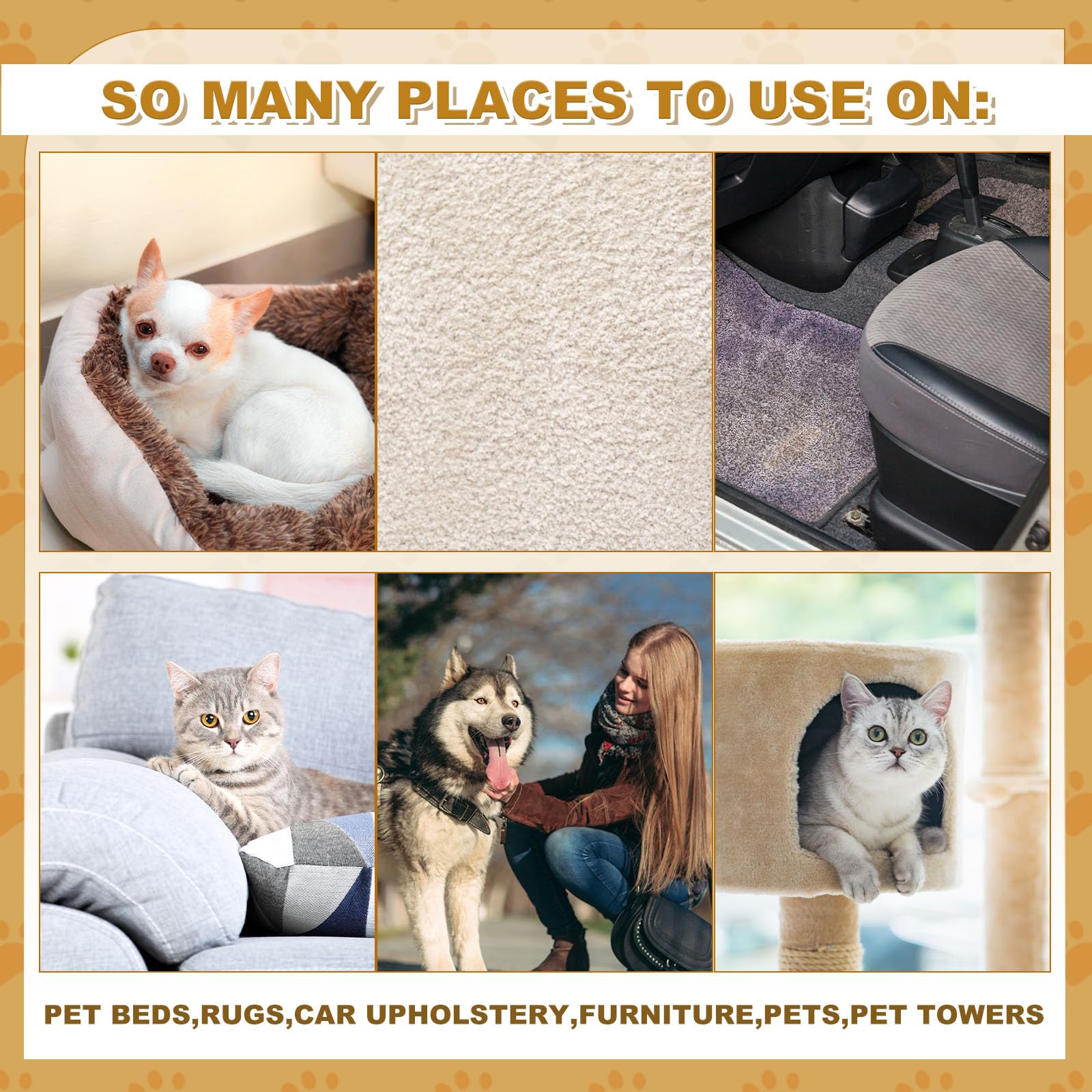 RimCereal pet hair remover sponge-storage-compact fits in bag for on-the-go jobs