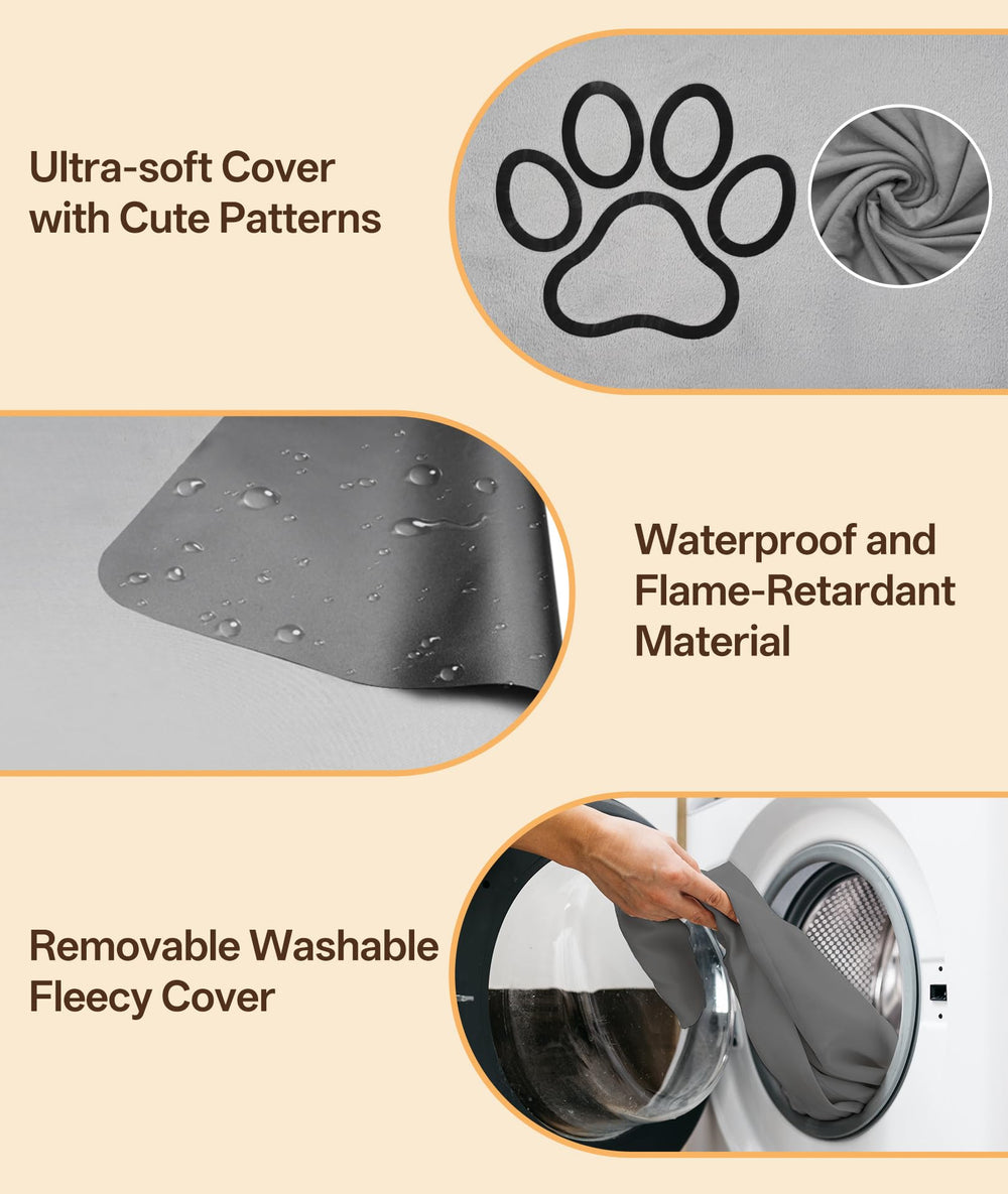 Ringo waterproof PVC liner keeps the pad clean and dry after activity