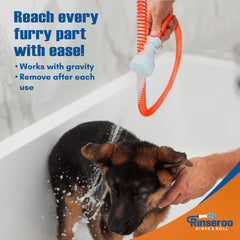Rinseroo pet bathing station conversion quickly creates a spa