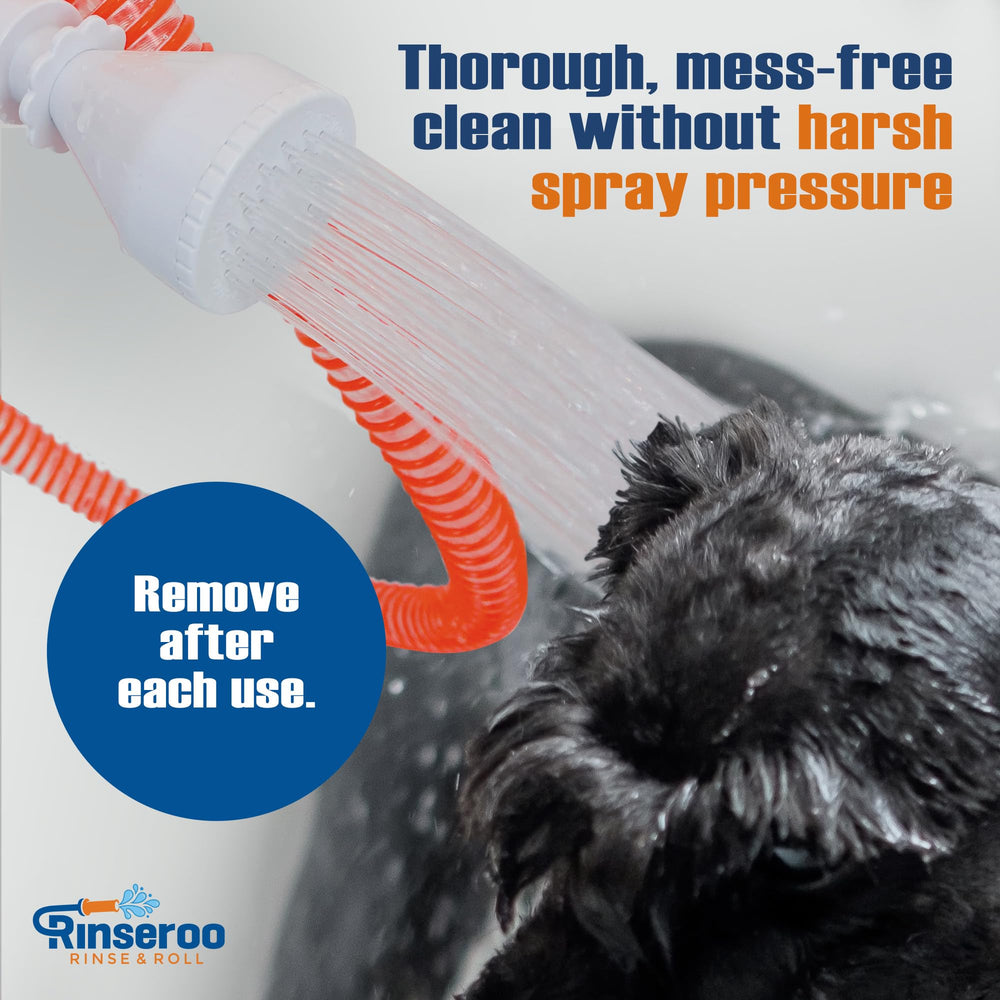 Rinseroo tool-free attachment simplifies setup without tools