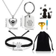 RIPFEVURN heart urn necklace ashes securely for everyday remembrance.