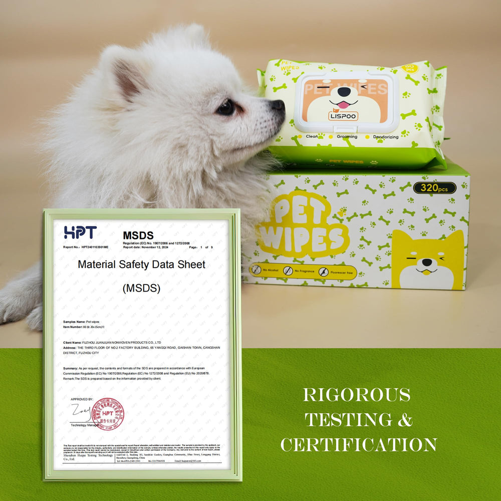 RIXBEO outdoor-ready wipes tackle muddy paws and odors on outings