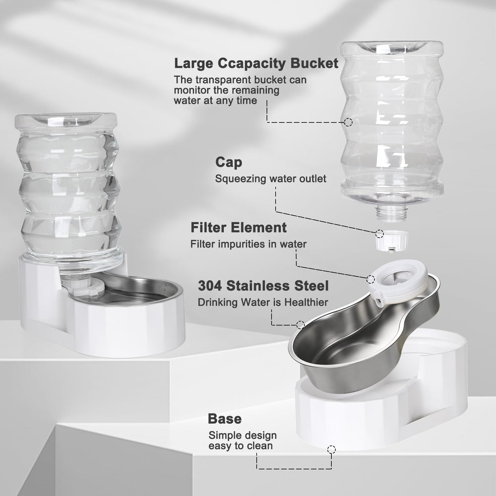 RIZZARI automatic-dog-water-feeder-assembly offers effortless setup and reliable hydration.
