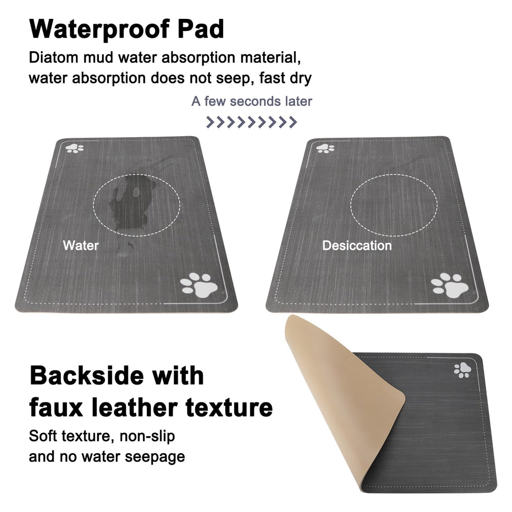 RIZZARI leakage-prevention base – reduces spills while pets drink.