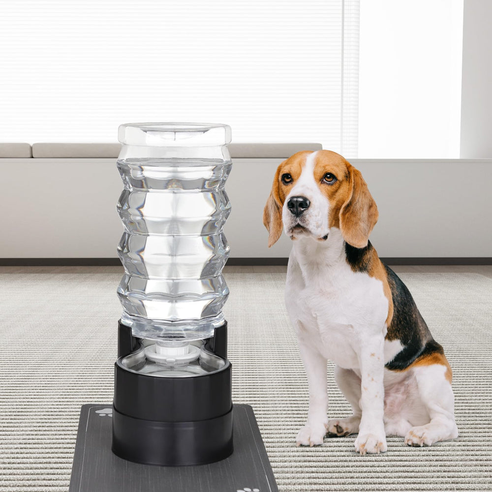 Rizzari rust-resistant stainless bowl supports durable pet hydration for years.
